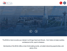 Tablet Screenshot of bcsa.co.uk
